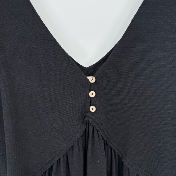 Free People Beach Bay Breeze Maxi Dress in Black Size S - Picture 6 of 16